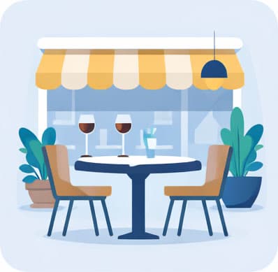 Рестораны, кафе, бары, пекарни, кофейни